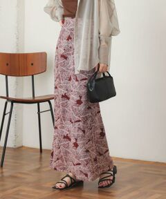 SENSE OF PLACE by URBAN RESEARCH / センスオブプレイス バイ アーバンリサーチ スカート | プリントマーメイドスカート