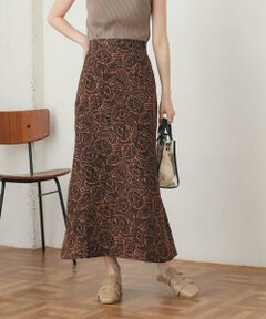 SENSE OF PLACE by URBAN RESEARCH / センスオブプレイス バイ アーバンリサーチ スカート | プリントマーメイドスカート