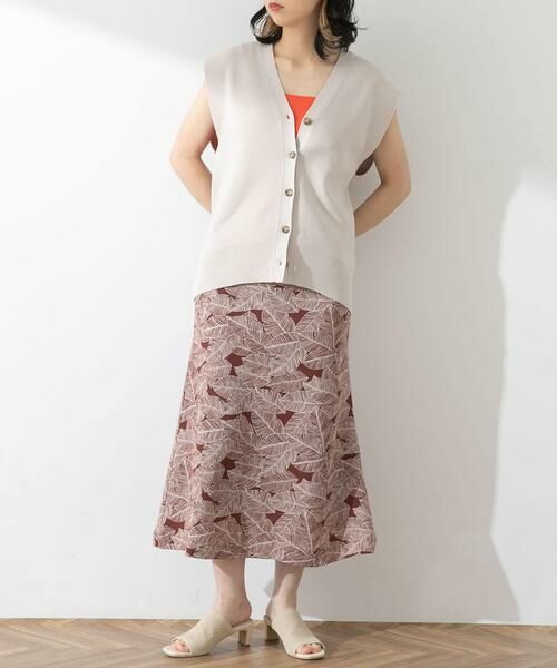 SENSE OF PLACE by URBAN RESEARCH / センスオブプレイス バイ アーバンリサーチ スカート | プリントマーメイドスカート | 詳細12