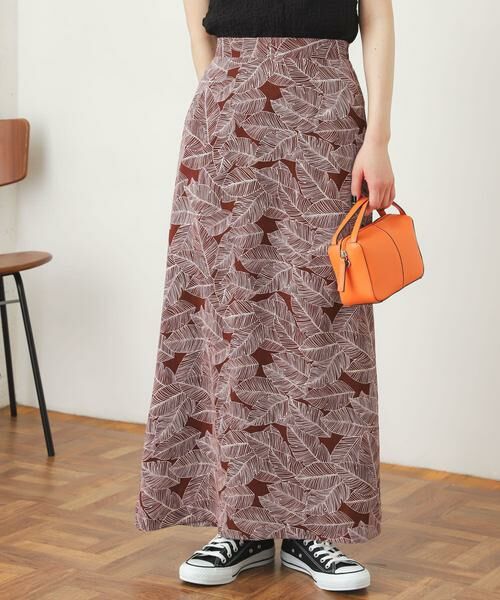 SENSE OF PLACE by URBAN RESEARCH / センスオブプレイス バイ アーバンリサーチ スカート | プリントマーメイドスカート | 詳細13