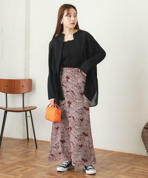 SENSE OF PLACE by URBAN RESEARCH / センスオブプレイス バイ アーバンリサーチ スカート | プリントマーメイドスカート | 詳細18