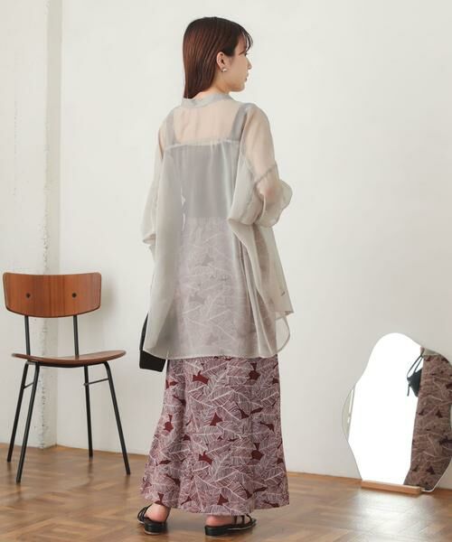 SENSE OF PLACE by URBAN RESEARCH / センスオブプレイス バイ アーバンリサーチ スカート | プリントマーメイドスカート | 詳細3