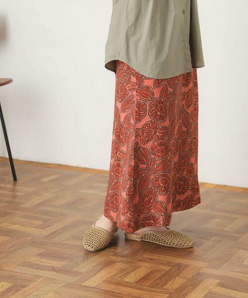 SENSE OF PLACE by URBAN RESEARCH / センスオブプレイス バイ アーバンリサーチ スカート | プリントマーメイドスカート | 詳細23