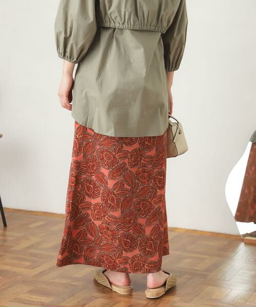 SENSE OF PLACE by URBAN RESEARCH / センスオブプレイス バイ アーバンリサーチ スカート | プリントマーメイドスカート | 詳細25