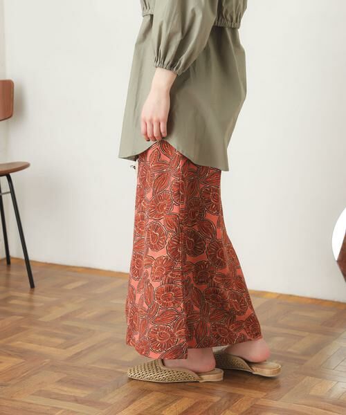 SENSE OF PLACE by URBAN RESEARCH / センスオブプレイス バイ アーバンリサーチ スカート | プリントマーメイドスカート | 詳細26