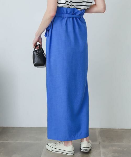 SENSE OF PLACE by URBAN RESEARCH / センスオブプレイス バイ アーバンリサーチ スカート | 『XS・TALL展開あり』リネンライクハイウエストラップスカート | 詳細29