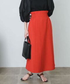 SENSE OF PLACE by URBAN RESEARCH / センスオブプレイス バイ アーバンリサーチ スカート | リネンライクハイウエストフレアスカート