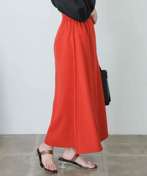 SENSE OF PLACE by URBAN RESEARCH / センスオブプレイス バイ アーバンリサーチ スカート | リネンライクハイウエストフレアスカート | 詳細3