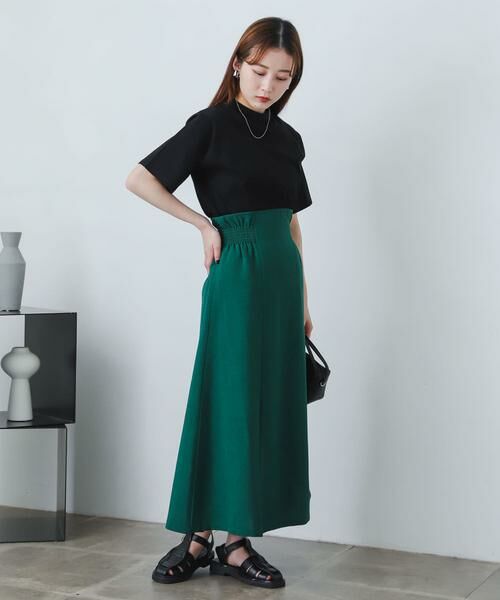 SENSE OF PLACE by URBAN RESEARCH / センスオブプレイス バイ アーバンリサーチ スカート | リネンライクハイウエストフレアスカート | 詳細12