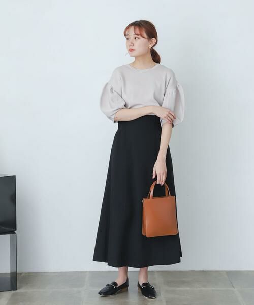 SENSE OF PLACE by URBAN RESEARCH / センスオブプレイス バイ アーバンリサーチ スカート | リネンライクハイウエストフレアスカート | 詳細19