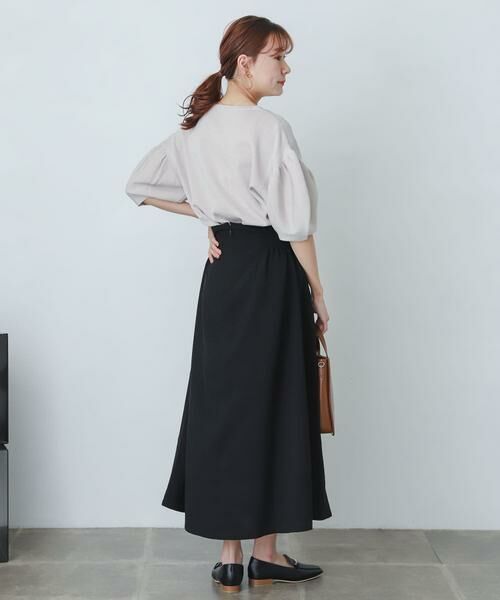 SENSE OF PLACE by URBAN RESEARCH / センスオブプレイス バイ アーバンリサーチ スカート | リネンライクハイウエストフレアスカート | 詳細21