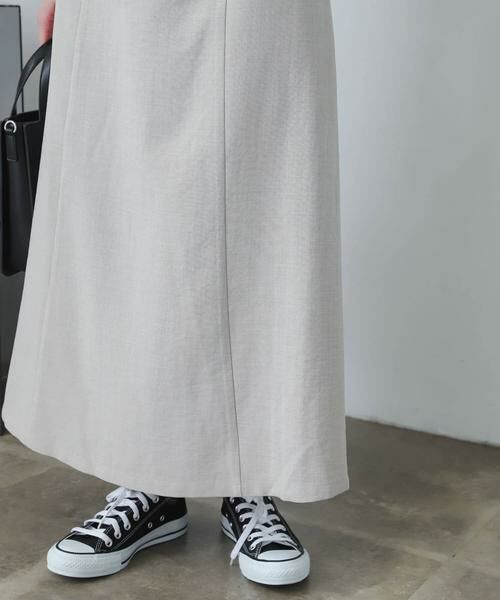 SENSE OF PLACE by URBAN RESEARCH / センスオブプレイス バイ アーバンリサーチ スカート | リネンライクハイウエストフレアスカート | 詳細23