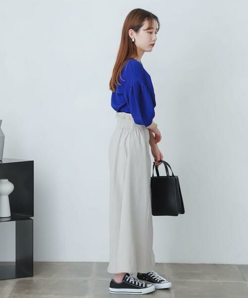 SENSE OF PLACE by URBAN RESEARCH / センスオブプレイス バイ アーバンリサーチ スカート | リネンライクハイウエストフレアスカート | 詳細27