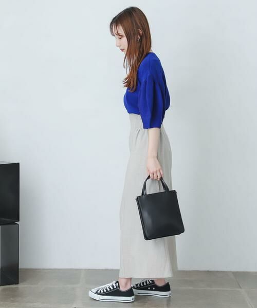 SENSE OF PLACE by URBAN RESEARCH / センスオブプレイス バイ アーバンリサーチ スカート | リネンライクハイウエストフレアスカート | 詳細28