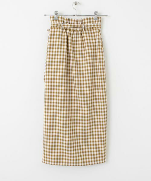 SENSE OF PLACE by URBAN RESEARCH / センスオブプレイス バイ アーバンリサーチ スカート | ギンガムチェックハイウエストラップスカート | 詳細8