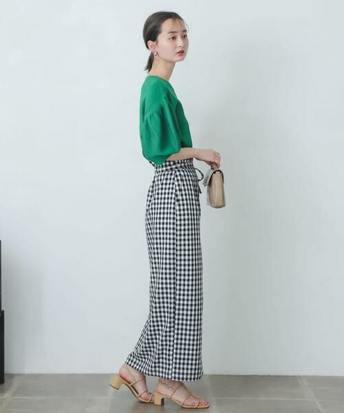 SENSE OF PLACE by URBAN RESEARCH / センスオブプレイス バイ アーバンリサーチ スカート | ギンガムチェックハイウエストラップスカート | 詳細18