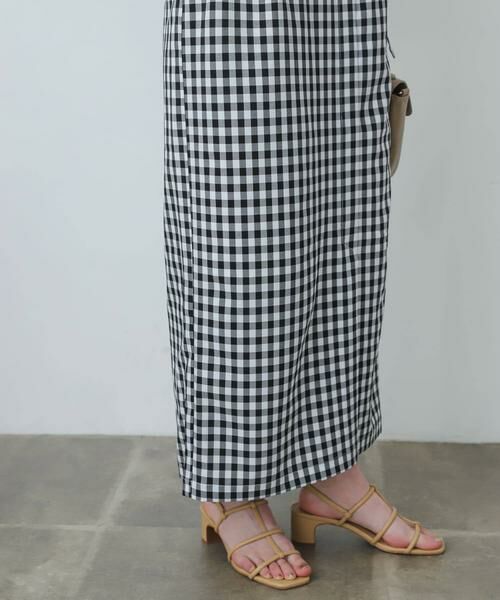 SENSE OF PLACE by URBAN RESEARCH / センスオブプレイス バイ アーバンリサーチ スカート | ギンガムチェックハイウエストラップスカート | 詳細21