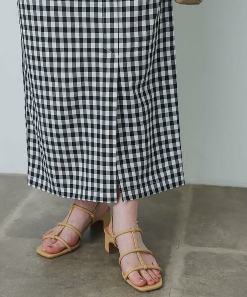 SENSE OF PLACE by URBAN RESEARCH / センスオブプレイス バイ アーバンリサーチ スカート | ギンガムチェックハイウエストラップスカート | 詳細22