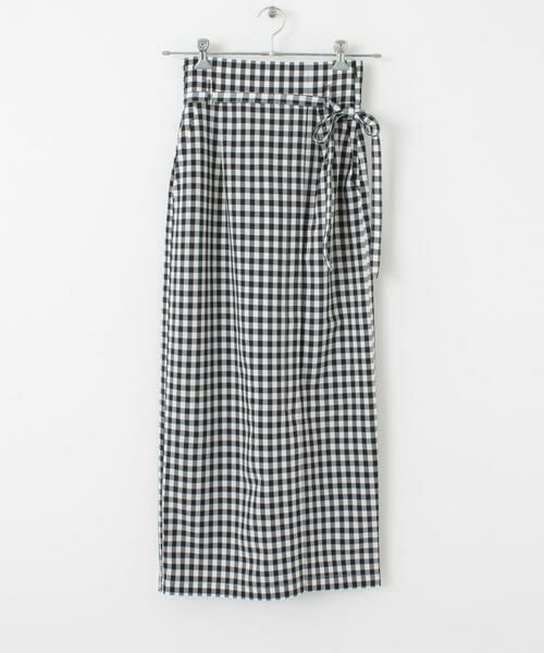 SENSE OF PLACE by URBAN RESEARCH / センスオブプレイス バイ アーバンリサーチ スカート | ギンガムチェックハイウエストラップスカート | 詳細25