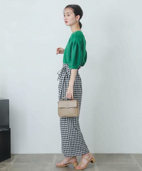 SENSE OF PLACE by URBAN RESEARCH / センスオブプレイス バイ アーバンリサーチ スカート | ギンガムチェックハイウエストラップスカート | 詳細15