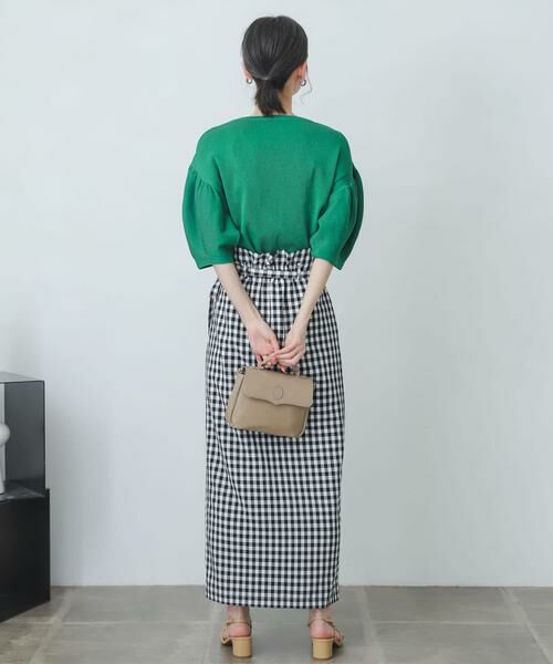SENSE OF PLACE by URBAN RESEARCH / センスオブプレイス バイ アーバンリサーチ スカート | ギンガムチェックハイウエストラップスカート | 詳細17
