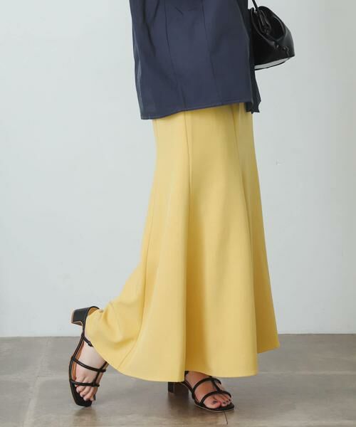 SENSE OF PLACE by URBAN RESEARCH / センスオブプレイス バイ アーバンリサーチ スカート | リネンライクマーメイドスカート | 詳細1