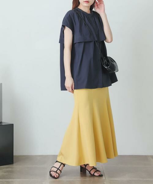 SENSE OF PLACE by URBAN RESEARCH / センスオブプレイス バイ アーバンリサーチ スカート | リネンライクマーメイドスカート | 詳細2