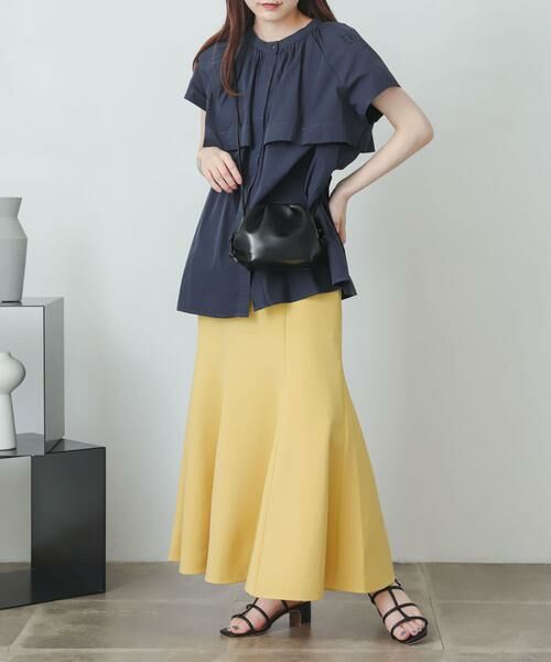 SENSE OF PLACE by URBAN RESEARCH / センスオブプレイス バイ アーバンリサーチ スカート | リネンライクマーメイドスカート | 詳細3