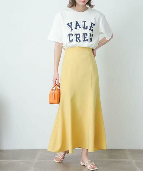 SENSE OF PLACE by URBAN RESEARCH / センスオブプレイス バイ アーバンリサーチ スカート | リネンライクマーメイドスカート | 詳細7