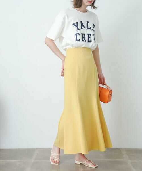 SENSE OF PLACE by URBAN RESEARCH / センスオブプレイス バイ アーバンリサーチ スカート | リネンライクマーメイドスカート | 詳細8