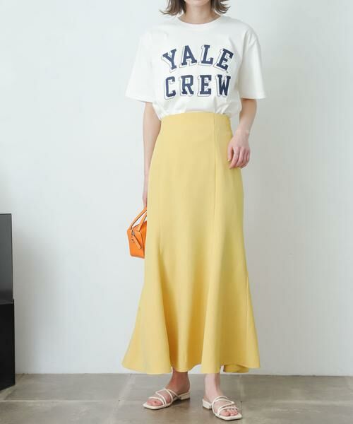 SENSE OF PLACE by URBAN RESEARCH / センスオブプレイス バイ アーバンリサーチ スカート | リネンライクマーメイドスカート | 詳細9