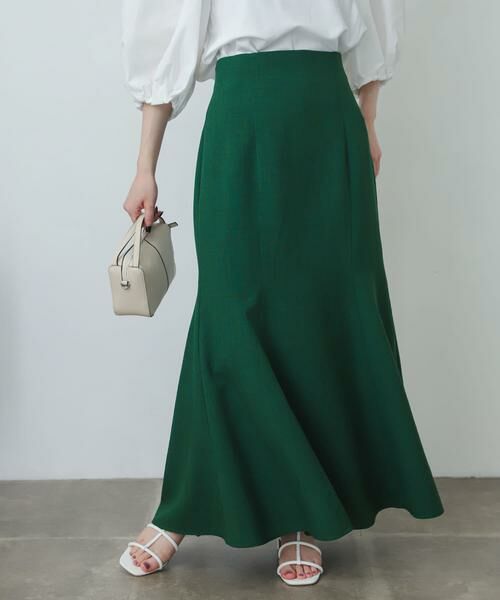 SENSE OF PLACE by URBAN RESEARCH / センスオブプレイス バイ アーバンリサーチ スカート | リネンライクマーメイドスカート | 詳細28