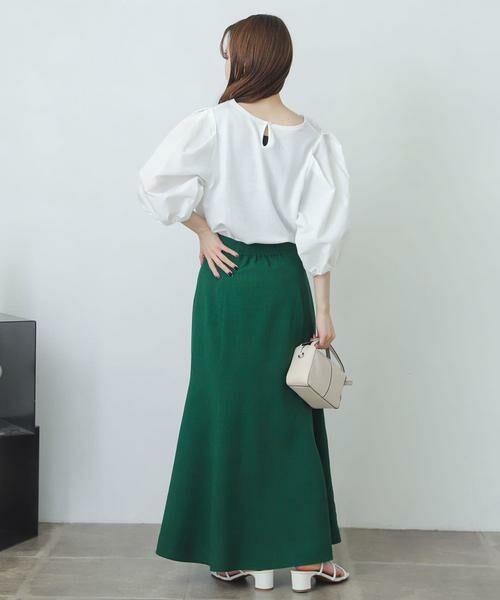 SENSE OF PLACE by URBAN RESEARCH / センスオブプレイス バイ アーバンリサーチ スカート | リネンライクマーメイドスカート | 詳細30