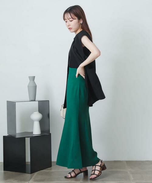 SENSE OF PLACE by URBAN RESEARCH / センスオブプレイス バイ アーバンリサーチ スカート | リネンライクマーメイドスカート | 詳細16