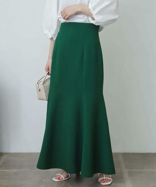 SENSE OF PLACE by URBAN RESEARCH / センスオブプレイス バイ アーバンリサーチ スカート | リネンライクマーメイドスカート | 詳細20