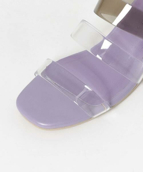 SENSE OF PLACE by URBAN RESEARCH / センスオブプレイス バイ アーバンリサーチ サンダル | PVCクリアヒールサンダル | 詳細6
