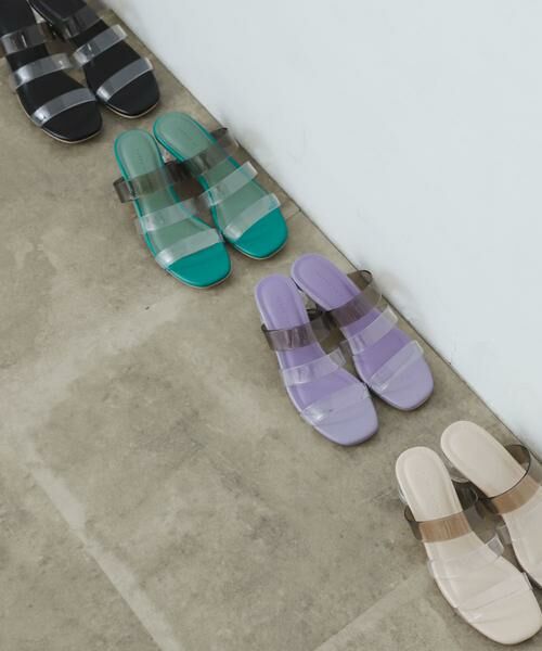 SENSE OF PLACE by URBAN RESEARCH / センスオブプレイス バイ アーバンリサーチ サンダル | PVCクリアヒールサンダル | 詳細7