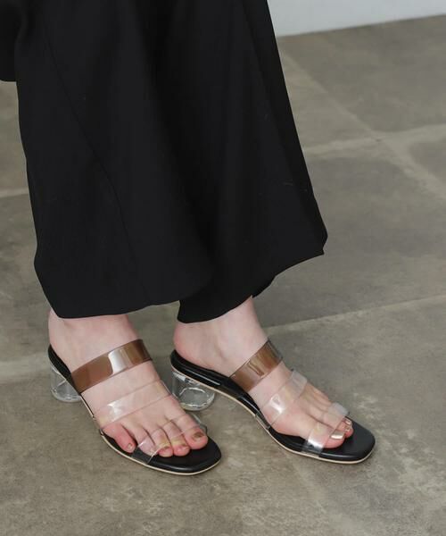 SENSE OF PLACE by URBAN RESEARCH / センスオブプレイス バイ アーバンリサーチ サンダル | PVCクリアヒールサンダル | 詳細10