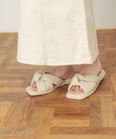 SENSE OF PLACE by URBAN RESEARCH / センスオブプレイス バイ アーバンリサーチ シューズ | フラットパフサンダル