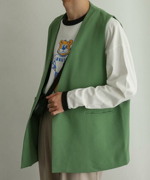 SENSE OF PLACE by URBAN RESEARCH / センスオブプレイス バイ アーバンリサーチ ベスト | ダブルテーラードベスト | 詳細1