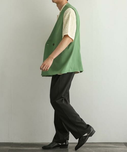 SENSE OF PLACE by URBAN RESEARCH / センスオブプレイス バイ アーバンリサーチ ベスト | ダブルテーラードベスト | 詳細11