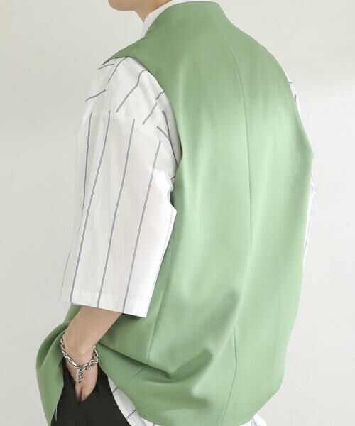 SENSE OF PLACE by URBAN RESEARCH / センスオブプレイス バイ アーバンリサーチ ベスト | ダブルテーラードベスト | 詳細13