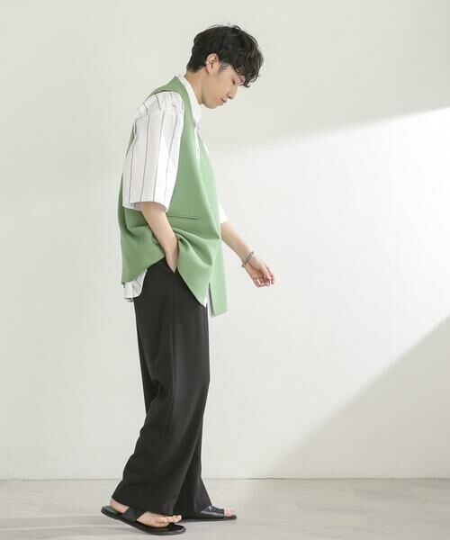 SENSE OF PLACE by URBAN RESEARCH / センスオブプレイス バイ アーバンリサーチ ベスト | ダブルテーラードベスト | 詳細17