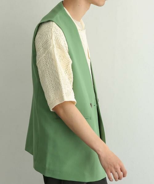 SENSE OF PLACE by URBAN RESEARCH / センスオブプレイス バイ アーバンリサーチ ベスト | ダブルテーラードベスト | 詳細7