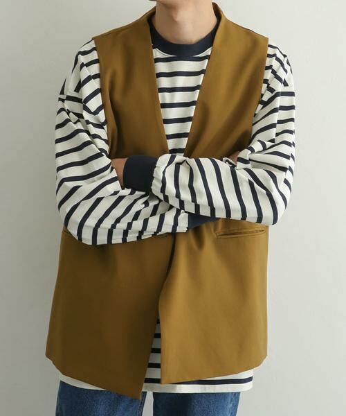 SENSE OF PLACE by URBAN RESEARCH / センスオブプレイス バイ アーバンリサーチ ベスト | ダブルテーラードベスト | 詳細26