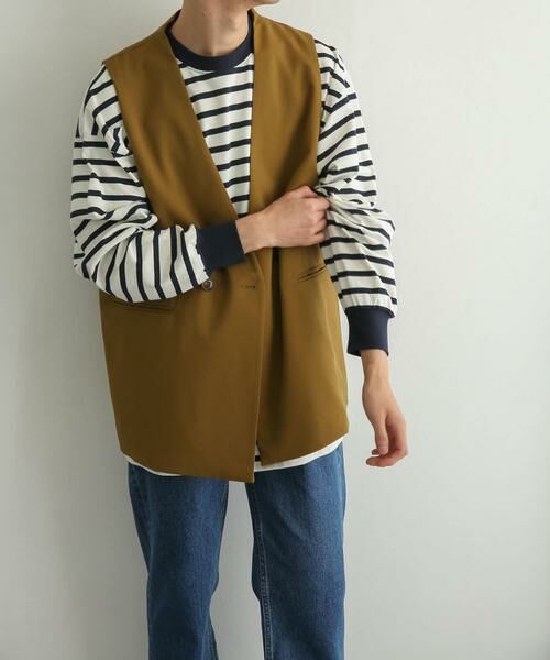 SENSE OF PLACE by URBAN RESEARCH / センスオブプレイス バイ アーバンリサーチ ベスト | ダブルテーラードベスト | 詳細29