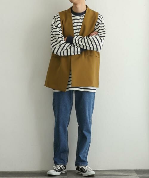 SENSE OF PLACE by URBAN RESEARCH / センスオブプレイス バイ アーバンリサーチ ベスト | ダブルテーラードベスト | 詳細30