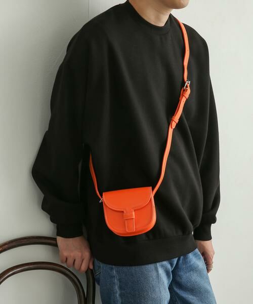 SENSE OF PLACE by URBAN RESEARCH / センスオブプレイス バイ アーバンリサーチ ショルダーバッグ | 『ユニセックス』フェイクレザーフラップミニショルダー | 詳細2