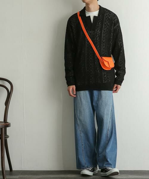 SENSE OF PLACE by URBAN RESEARCH / センスオブプレイス バイ アーバンリサーチ ショルダーバッグ | 『ユニセックス』フェイクレザーフラップミニショルダー | 詳細5