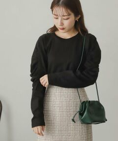 SENSE OF PLACE by URBAN RESEARCH / センスオブプレイス バイ アーバンリサーチ Tシャツ | ギャザースリーブトップ